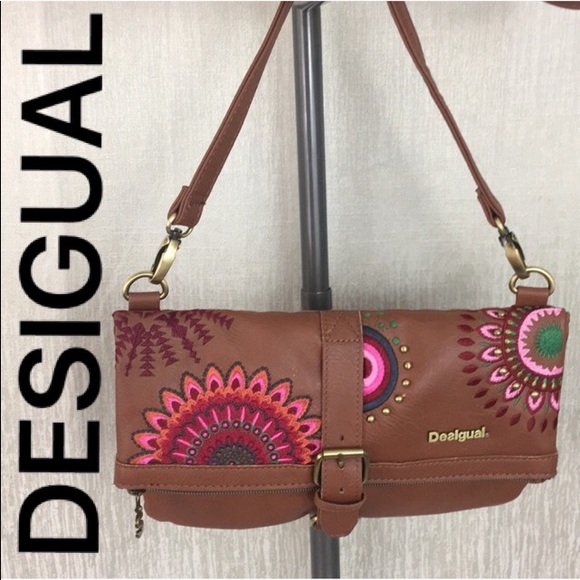 Desigual Handbags - ⭐️ DESIGUAL EMBROIDERED CROSSBODY 💯AUTHENTIC